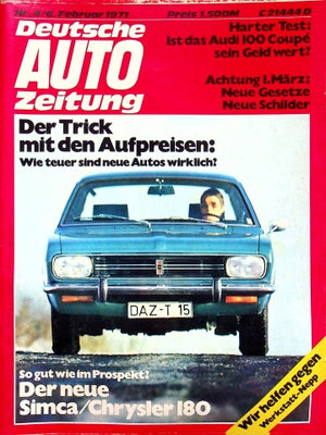 Autozeitung 04/1971