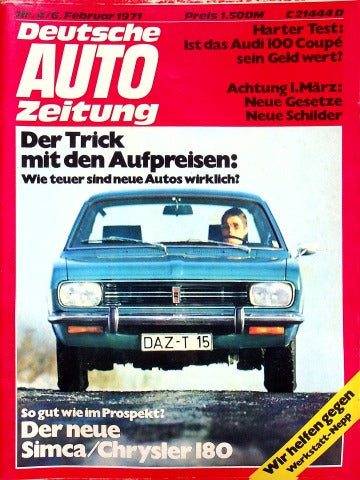 Autozeitung 04/1971