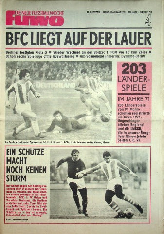 Fuwo Fussballwoche 04/1972