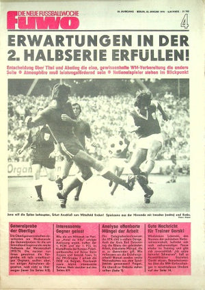 Fuwo Fussballwoche 04/1974