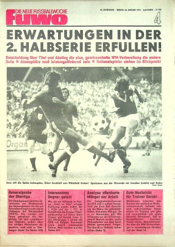Fuwo Fussballwoche 04/1974