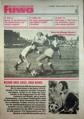 Fuwo Fussballwoche 04/1975