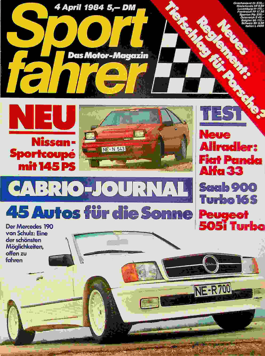 Sport Fahrer 04/1984