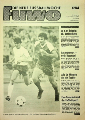Fuwo Fussballwoche 04/1984