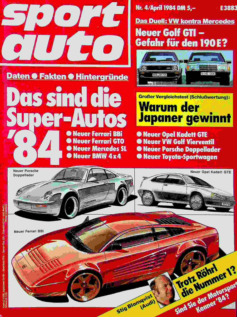 Sport Auto 04/1984
