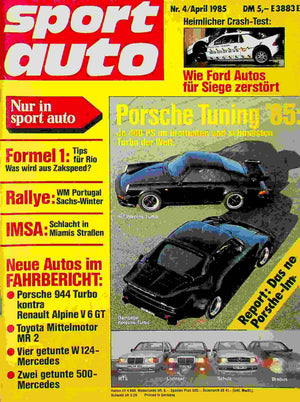 Sport Auto 04/1985