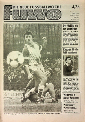 Fuwo Fussballwoche 04/1986