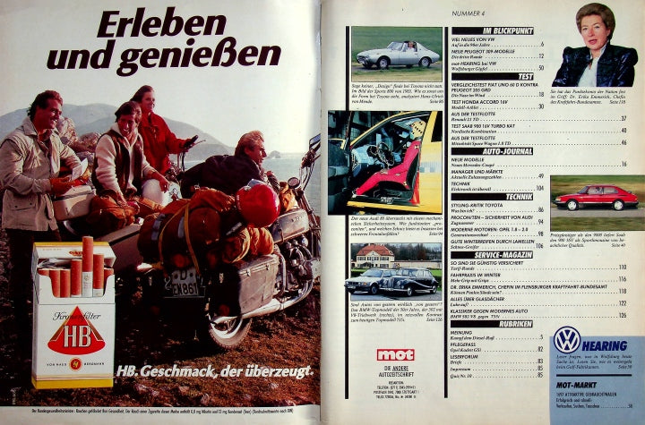 Inhaltsverzeichnis MOT 04/1987