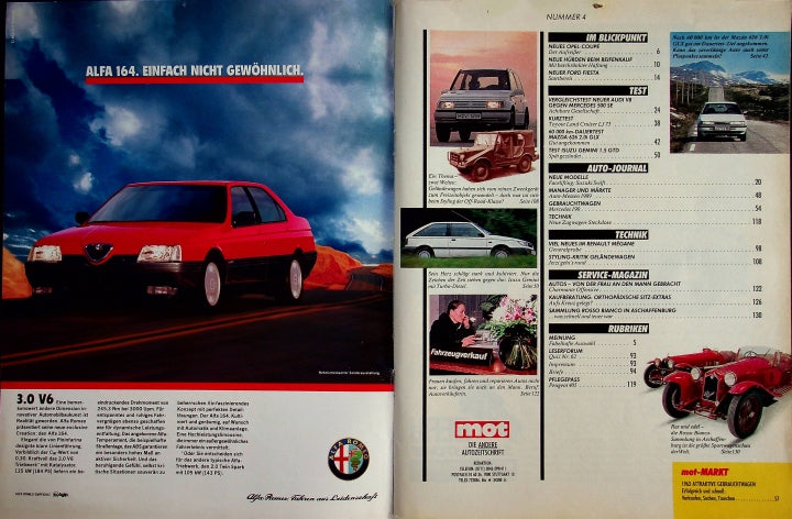 Inhaltsverzeichnis MOT 04/1989