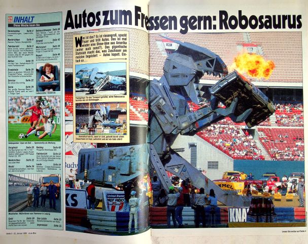 Inhaltsverzeichnis Auto Bild 04/1990
