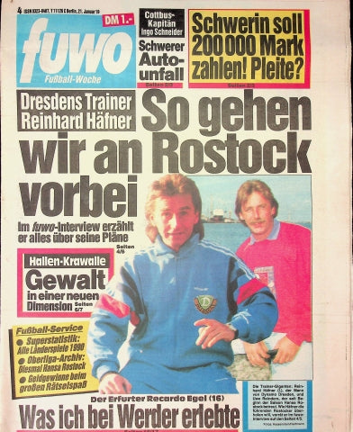 Fuwo Fussballwoche 04/1991