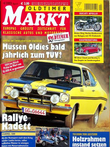 Oldtimer Markt 04/2003