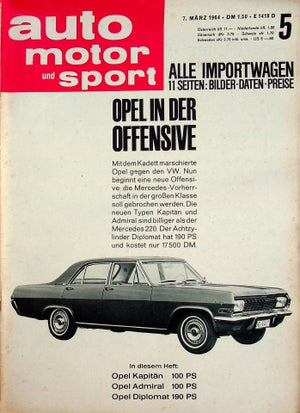 Auto Motor und Sport 05/1964