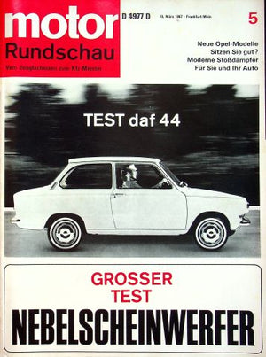 Motor Rundschau 05/1967