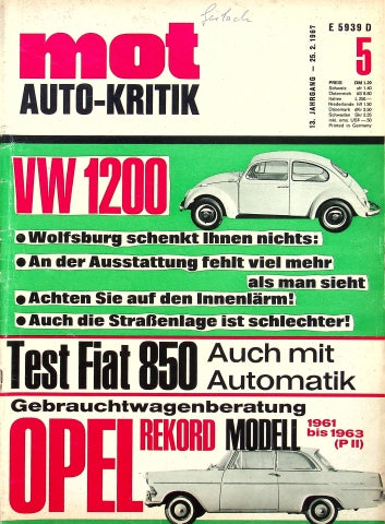 MOT 05/1967