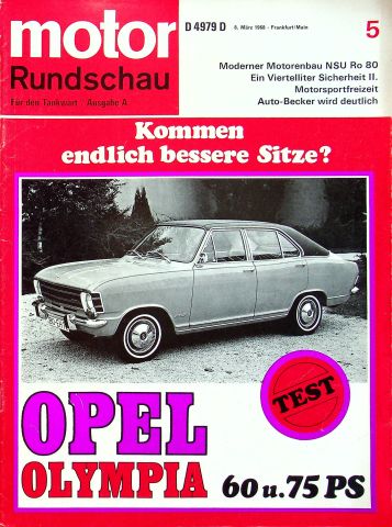 Motor Rundschau 05/1968