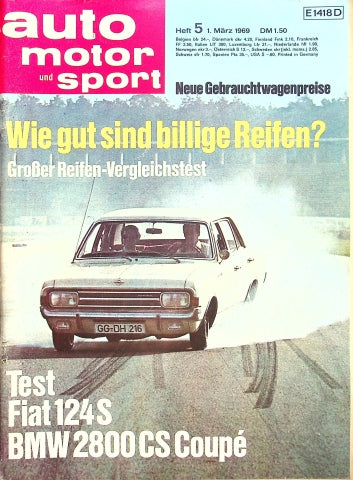 Auto Motor und Sport 05/1969
