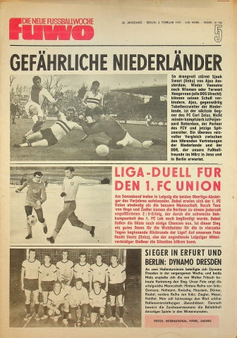 Fuwo Fussballwoche 05/1970