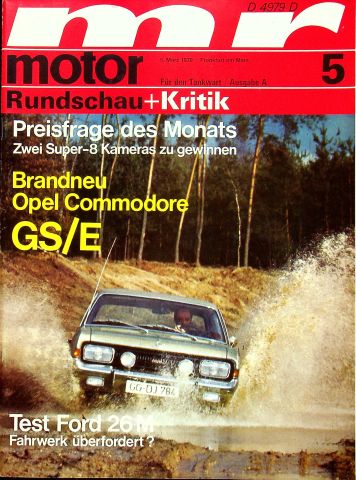 Motor Rundschau 05/1970