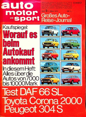 Auto Motor und Sport 05/1973