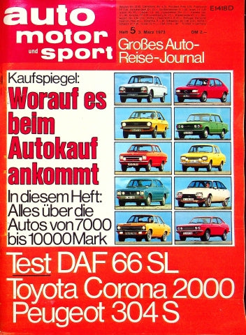 Auto Motor und Sport 05/1973