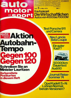 Auto Motor und Sport 05/1974