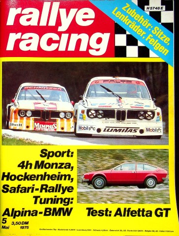 Rallye Racing 05/1975