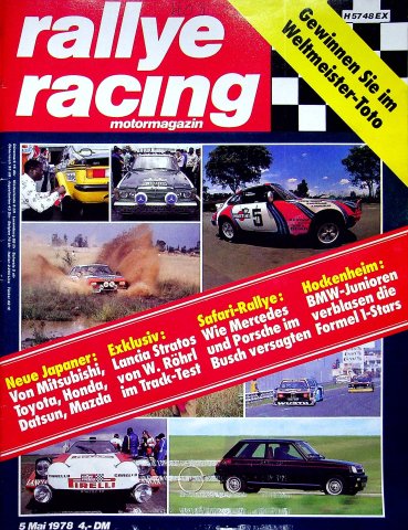 Rallye Racing 05/1978
