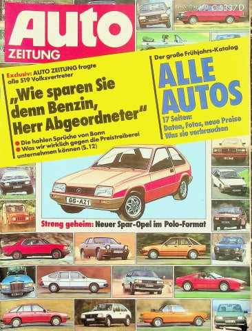 Autozeitung 05/1981