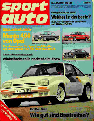Sport Auto 05/1981