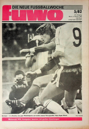 Fuwo Fussballwoche 05/1982