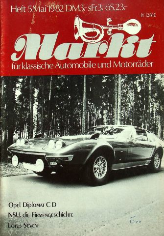 Oldtimer Markt 05/1982