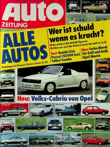 Autozeitung 05/1982
