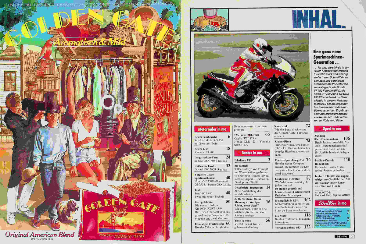 Inhaltsverzeichnis MO Magazin 05/1983
