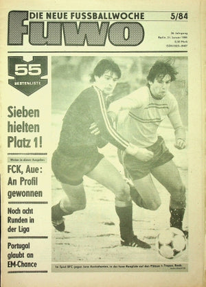 Fuwo Fussballwoche 05/1984