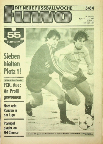 Fuwo Fussballwoche 05/1984