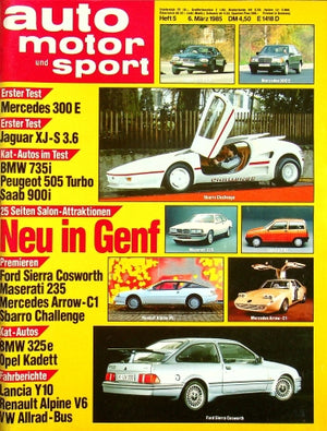 Auto Motor und Sport 05/1985