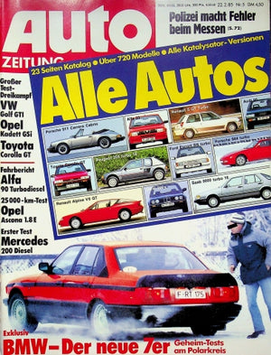 Autozeitung 05/1985