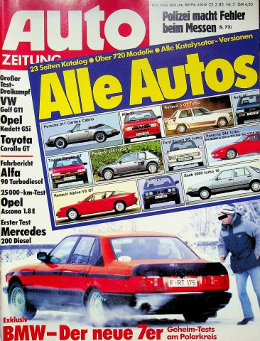Autozeitung 05/1985
