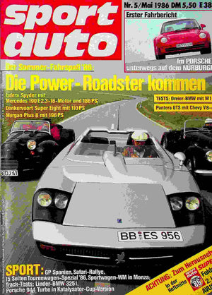 Sport Auto 05/1986
