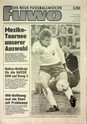 Fuwo Fussballwoche 05/1986
