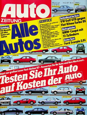 Autozeitung 05/1987