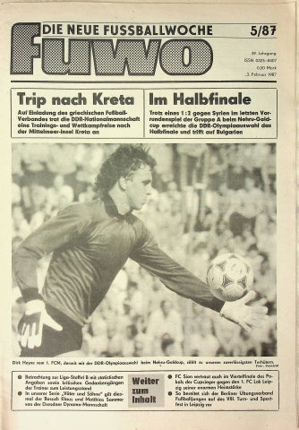 Fuwo Fussballwoche 05/1987