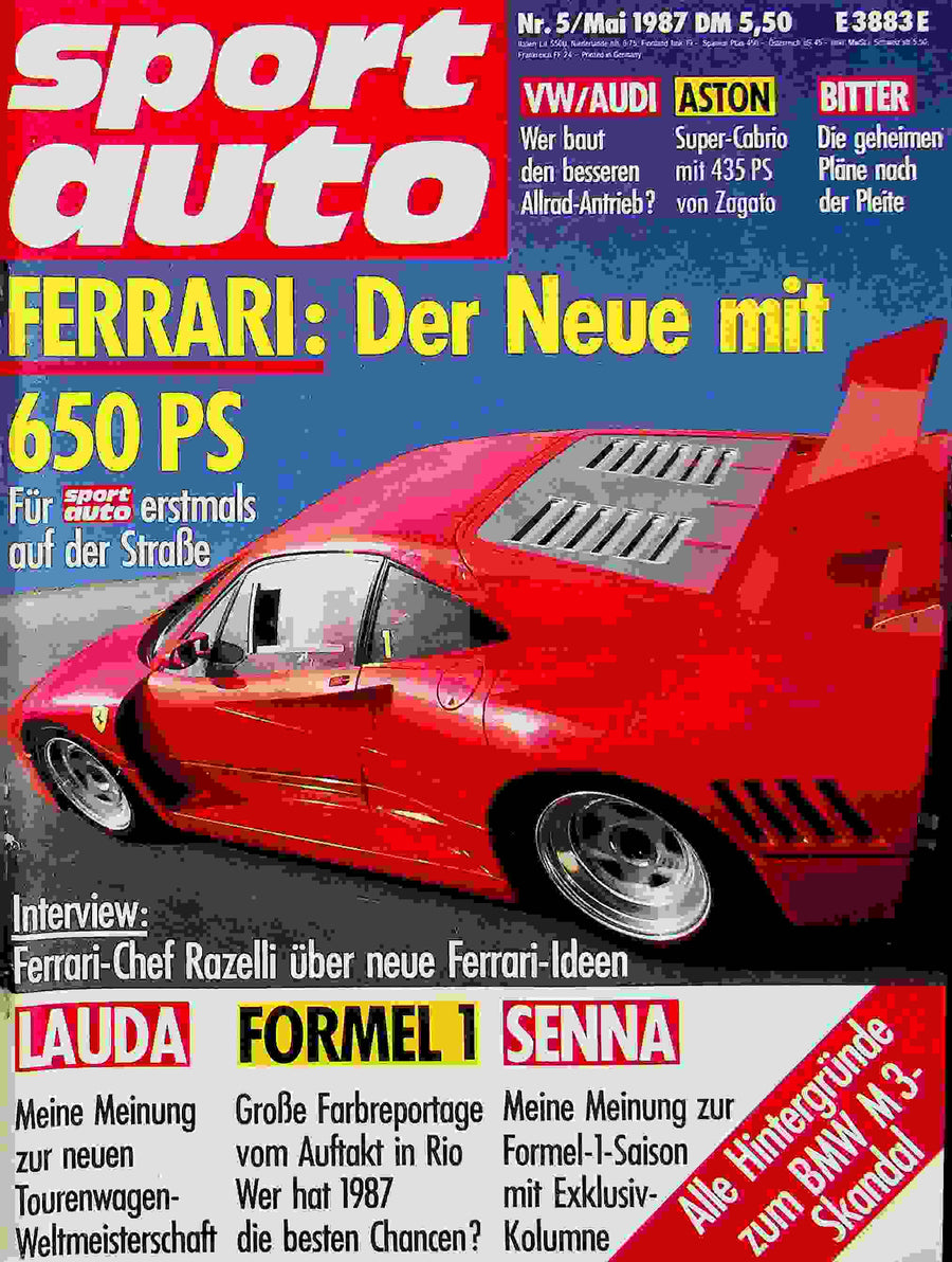 Sport Auto 05/1987