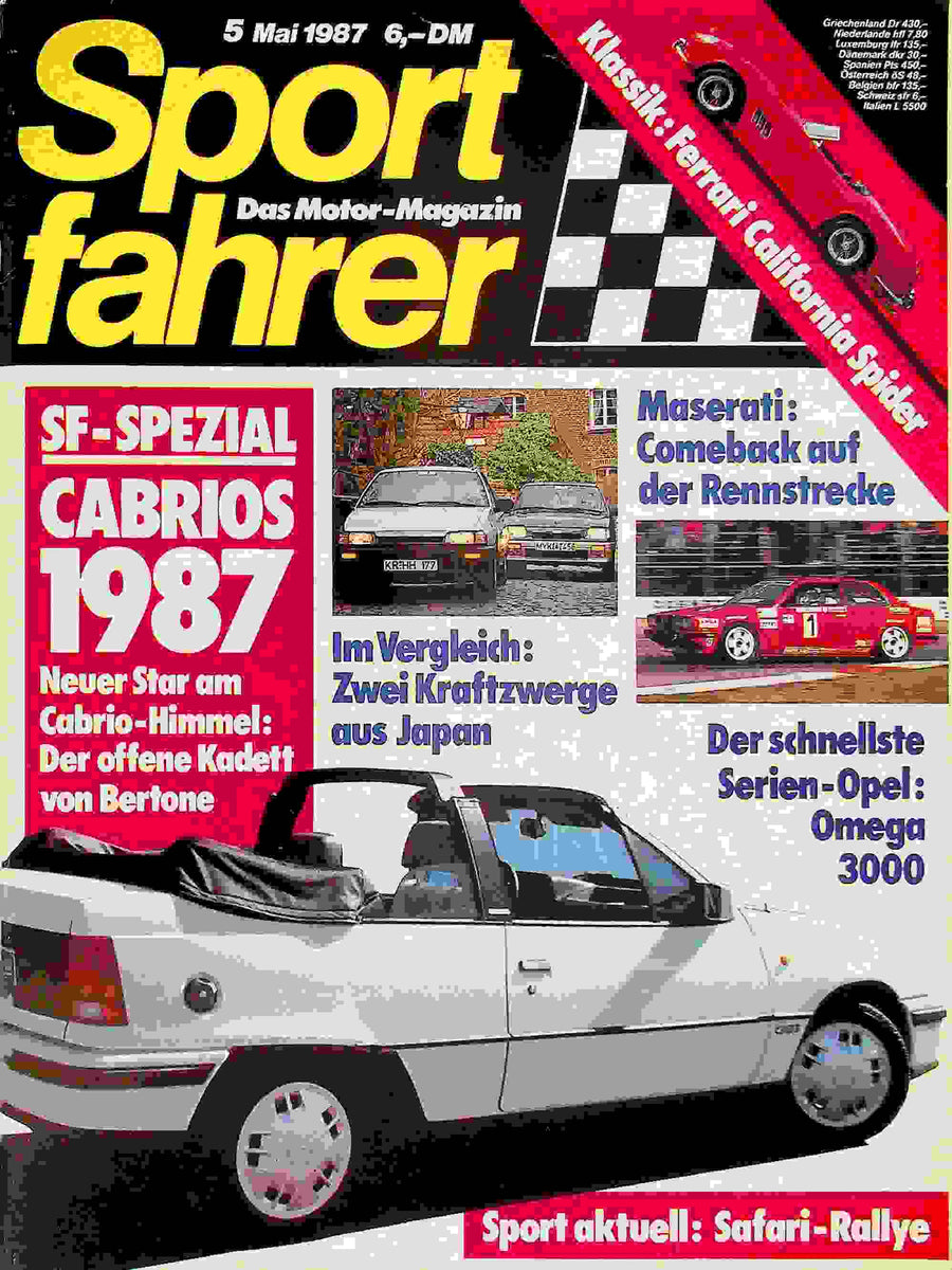 Sport Fahrer 05/1987
