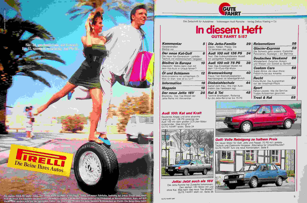Inhaltsverzeichnis Gute Fahrt 05/1987