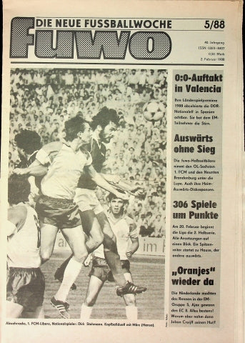 Fuwo Fussballwoche 05/1988