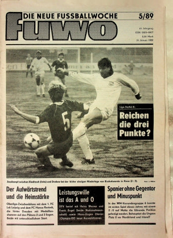 Fuwo Fussballwoche 05/1989