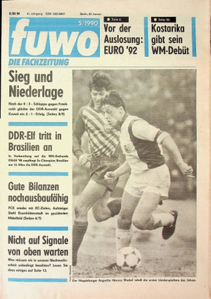Fuwo Fussballwoche 05/1990