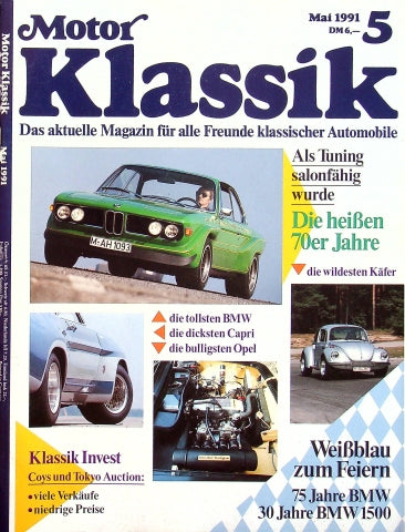 Motor Klassik 05/1991